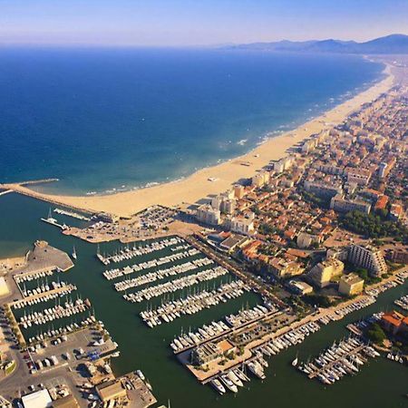 Studio Cozy En Bord De Plage Avec Vue Mer Et Wifi Canet-en-Roussillon Dış mekan fotoğraf