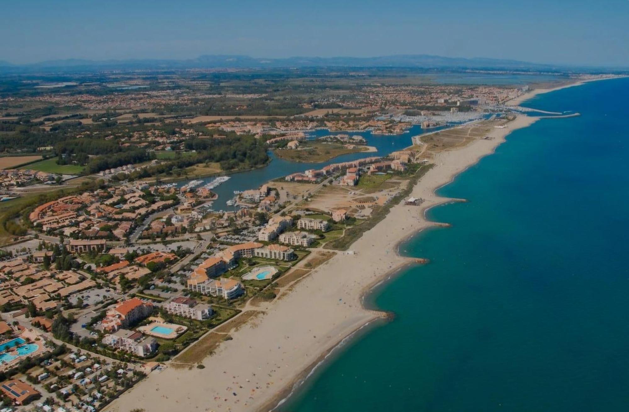 Studio Cozy En Bord De Plage Avec Vue Mer Et Wifi Canet-en-Roussillon Dış mekan fotoğraf